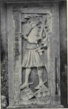 Gravestone Of Oswald, Brixen, South Tyrol.