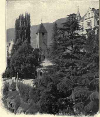 Sunshine And Shadow In Meran.