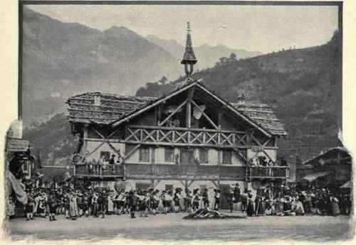 The Open Air Theatre In Meran.