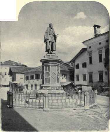 Monument To Titian At Pieve Dl Cadore.