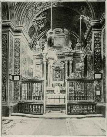 Chapel Of Our Lady Of Ph1lermos In St. John's Church.