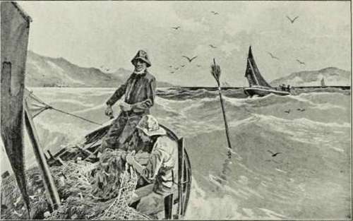 Fishing On The Coast.