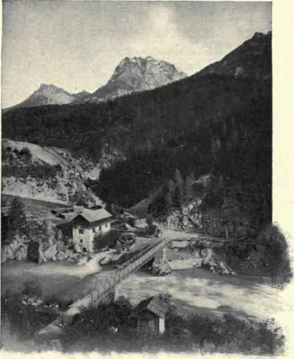 Beside The Inn.