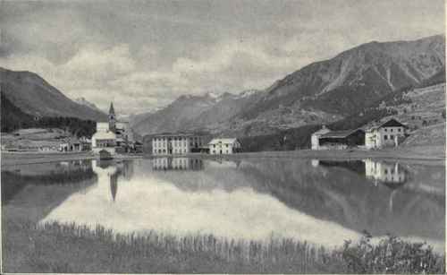 Lake Fontana, In The Engadine.