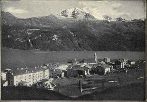 Lake Silvaplana, Near St. Moritz.